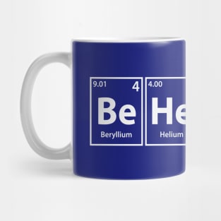 Behemoth (Be-He-Mo-Th) Periodic Elements Spelling Mug